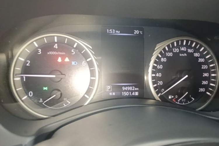 Used Infiniti Q50L 2018 2.0T Enjoyment Version China VI Standard Instrument Cluster