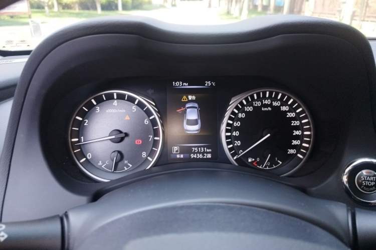 Used Infiniti Q50L 2018 2.0T Enjoyment Edition China V standard Instrument Cluster