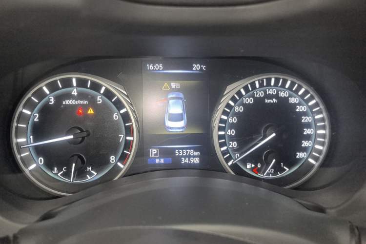 Used Infiniti Q50L 2018 2.0T Comfort Edition China VI Standard Instrument Cluster