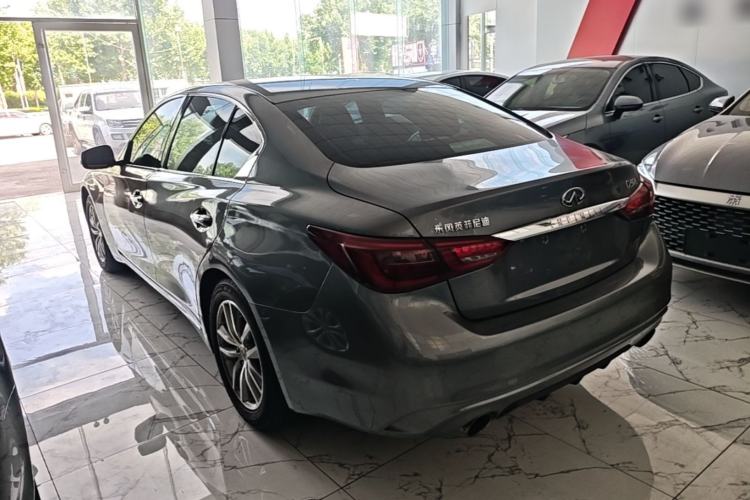 Used Infiniti Q50L 2018 2.0T Comfort Edition China VI Standard Rear Left 45 Deg