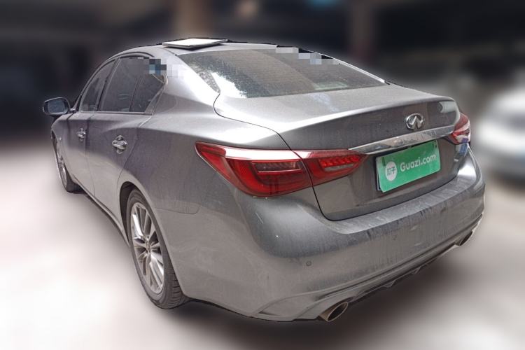 Used Infiniti Q50L 2018 2.0T Enjoyment Version China VI Standard Rear Left 45 Deg