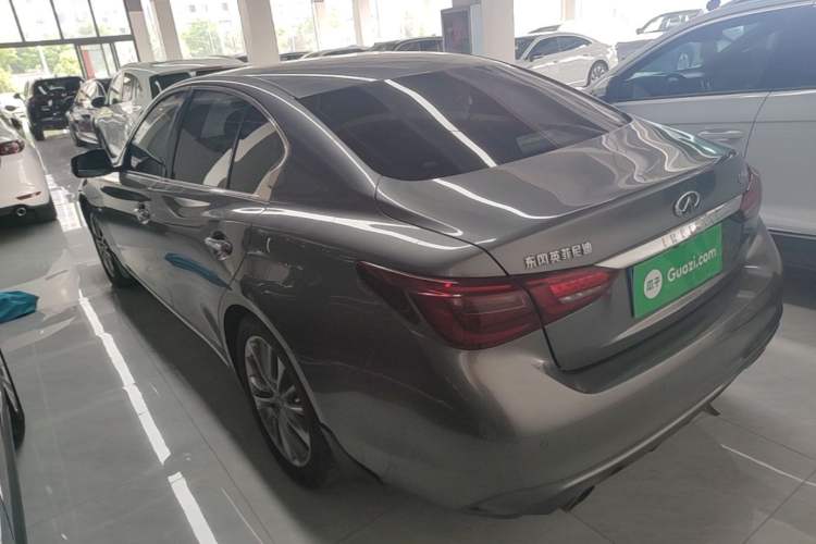 Used Infiniti Q50L 2018 2.0T Enjoyment Version China VI Standard Rear Left 45 Deg