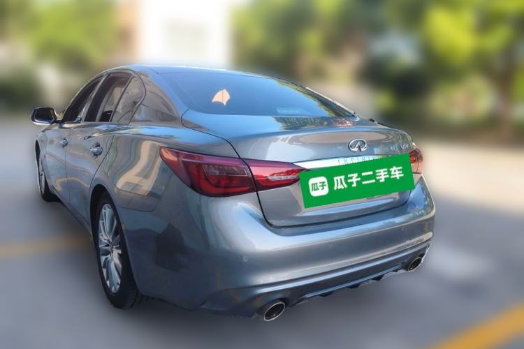 Used Infiniti Q50L 2018 2.0T Enjoyment Version China VI Standard Rear Left 45 Deg