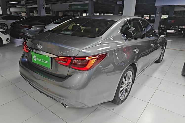 Used Infiniti Q50L 2018 2.0T Enjoyment Version China VI Standard Rear Right 45 Deg
