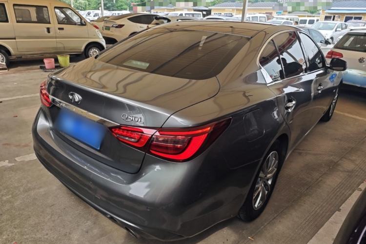 Used Infiniti Q50L 2018 2.0T Comfort Edition China VI Standard Rear Right 45 Deg