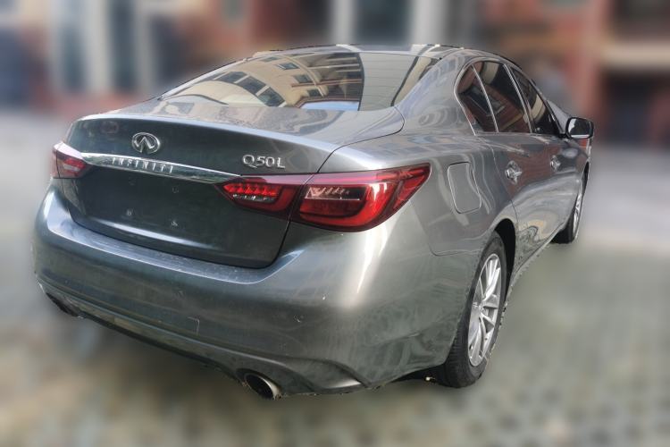 Used Infiniti Q50L 2018 2.0T Comfort Edition China VI Standard Rear Right 45 Deg
