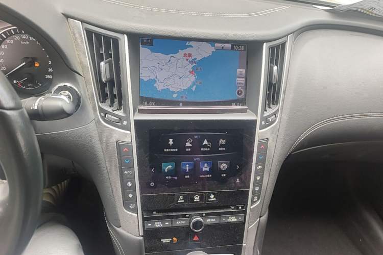 Used Infiniti Q50L 2018 2.0T Enjoyment Edition China V standard Audio And AC Panel