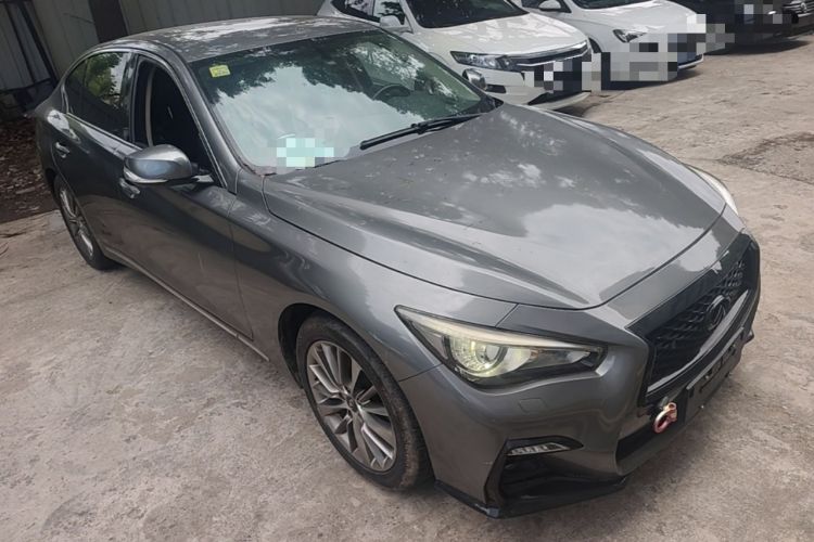 Used Infiniti Q50L 2018 2.0T Enjoyment Edition China V standard Front Right 45 Deg