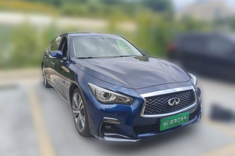 Used Infiniti Q50L 2018 2.0T Elite Sport Version China V Standard Front Right 45 Deg