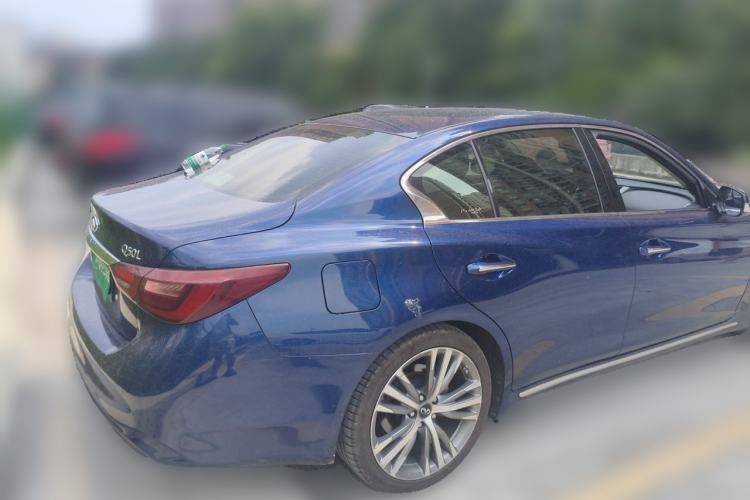 Used Infiniti Q50L 2018 2.0T Elite Sport Version China V Standard Rear Right 45 Deg