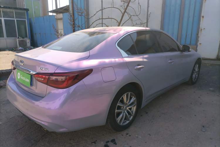 Used Infiniti Q50L 2018 2.0T Comfort Edition China VI Standard Rear Right 45 Deg