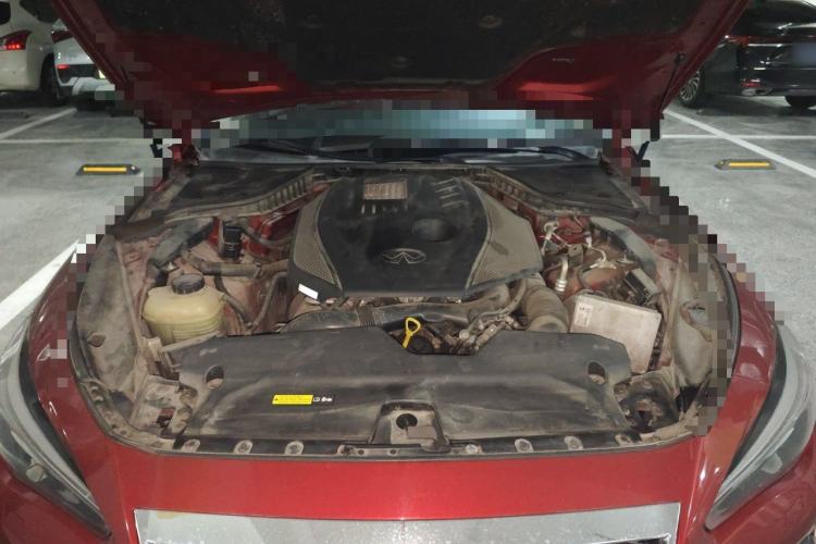 Used Infiniti Q50L 2018 2.0T Elite Sport Version China V Standard Engine Bay