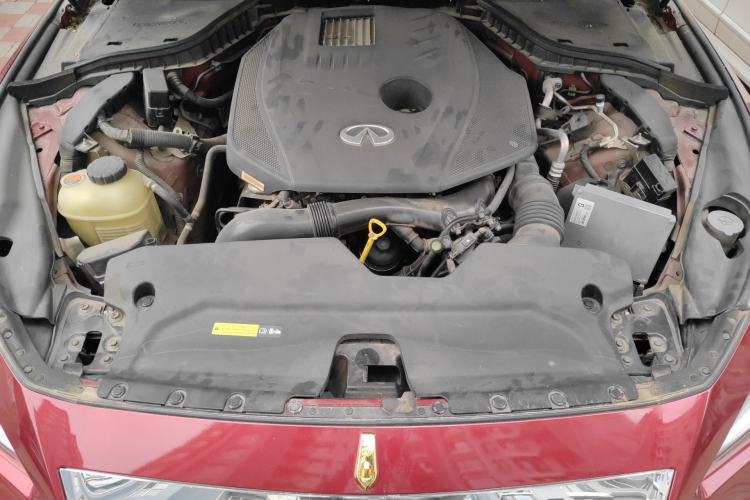 Used Infiniti Q50L 2018 2.0T Elite Sport Version China V Standard Engine Bay