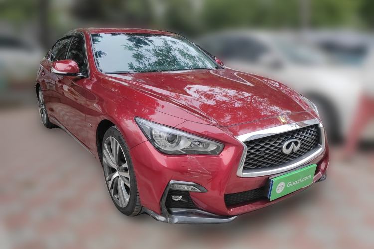 Used Infiniti Q50L 2018 2.0T Elite Sport Version China V Standard Front Right 45 Deg
