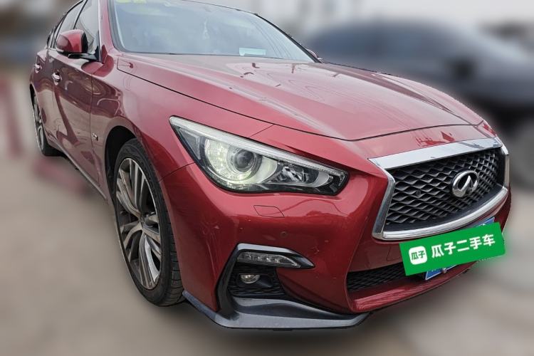 Used Infiniti Q50L 2018 2.0T Elite Sport Version China V Standard Front Right 45 Deg