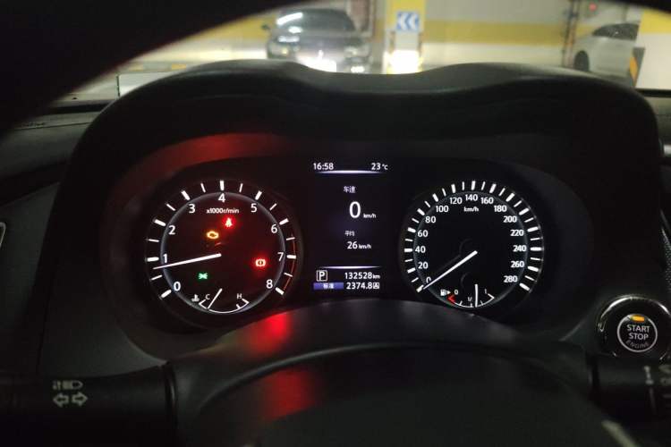 Used Infiniti Q50L 2018 2.0T Elite Sport Version China V Standard Instrument Cluster