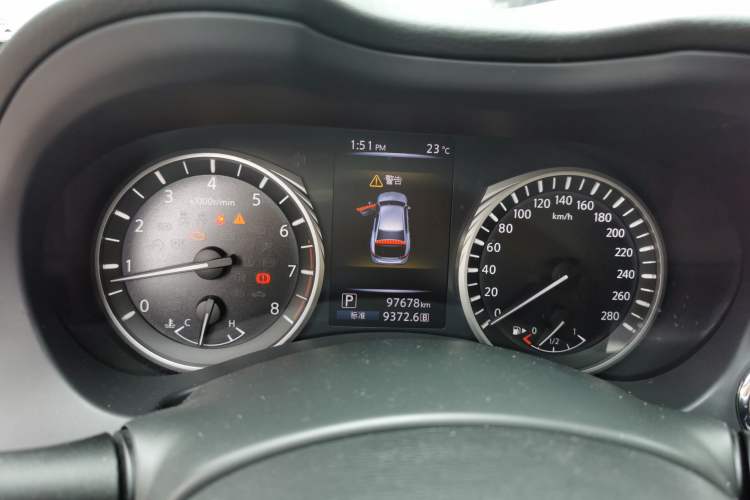 Used Infiniti Q50L 2018 2.0T Elite Sport Version China V Standard Instrument Cluster