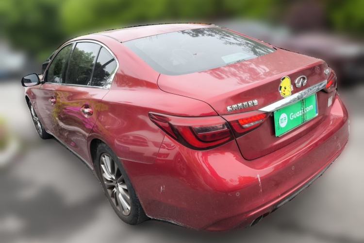 Used Infiniti Q50L 2018 2.0T Enjoyment Version China VI Standard Rear Left 45 Deg