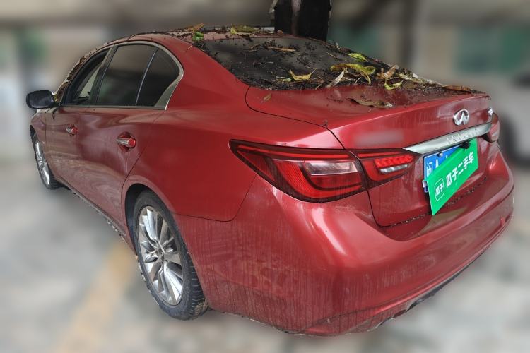 Used Infiniti Q50L 2018 2.0T Enjoyment Version China VI Standard Rear Left 45 Deg