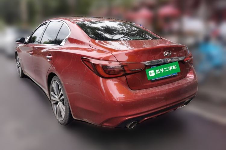 Used Infiniti Q50L 2018 2.0T Elite Sport Version China V Standard Rear Left 45 Deg