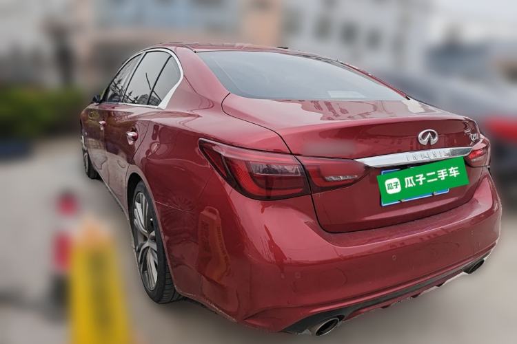 Used Infiniti Q50L 2018 2.0T Elite Sport Version China V Standard Rear Left 45 Deg