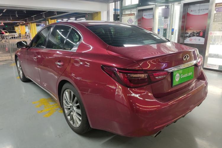 Used Infiniti Q50L 2018 2.0T Enjoyment Version China VI Standard Rear Left 45 Deg