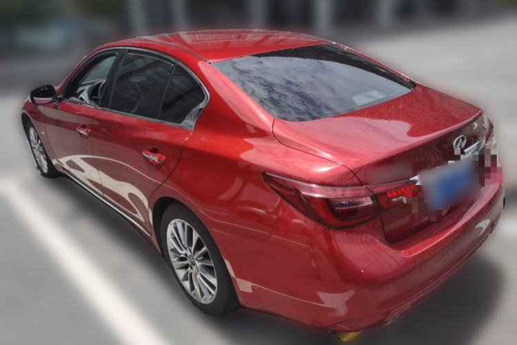 Used Infiniti Q50L 2018 2.0T Enjoyment Version China VI Standard Rear Left 45 Deg