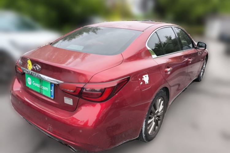 Used Infiniti Q50L 2018 2.0T Enjoyment Version China VI Standard Rear Right 45 Deg