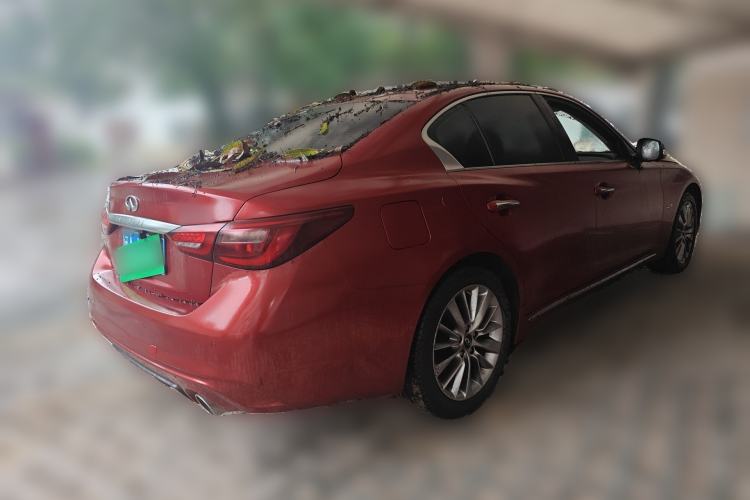 Used Infiniti Q50L 2018 2.0T Enjoyment Version China VI Standard Rear Right 45 Deg