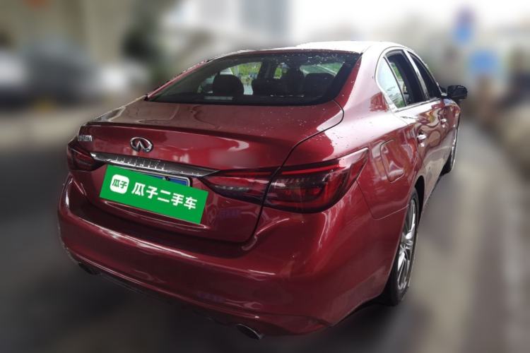 Used Infiniti Q50L 2018 2.0T Enjoyment Edition China V standard Rear Right 45 Deg