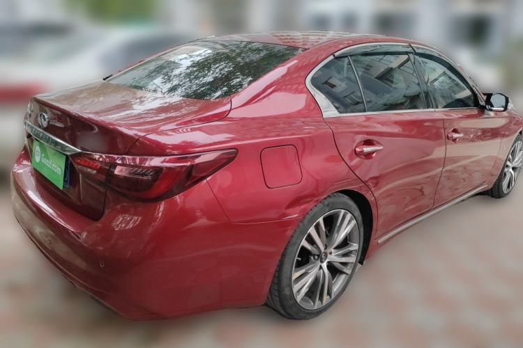 Used Infiniti Q50L 2018 2.0T Elite Sport Version China V Standard Rear Right 45 Deg