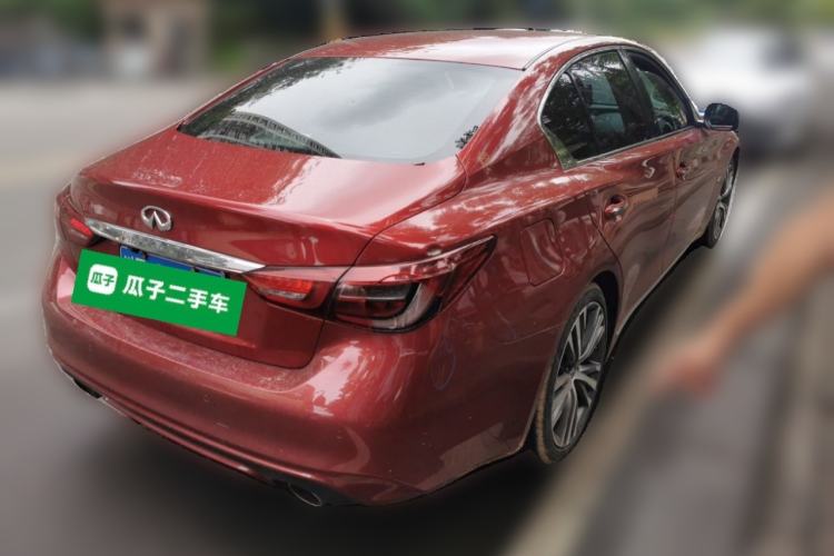 Used Infiniti Q50L 2018 2.0T Elite Sport Version China V Standard Rear Right 45 Deg