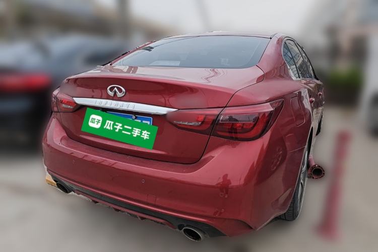 Used Infiniti Q50L 2018 2.0T Elite Sport Version China V Standard Rear Right 45 Deg