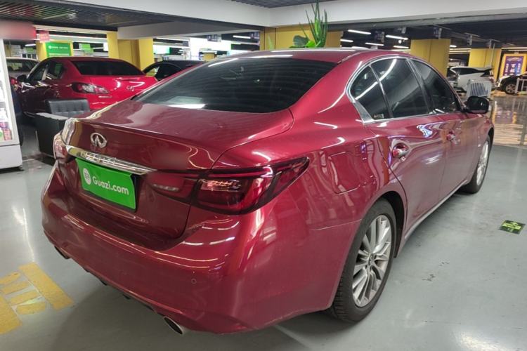 Used Infiniti Q50L 2018 2.0T Enjoyment Version China VI Standard Rear Right 45 Deg