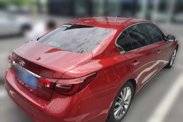 Used Infiniti Q50L 2018 2.0T Enjoyment Version China VI Standard Rear Right 45 Deg