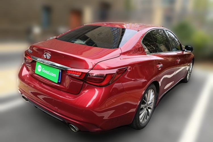 Used Infiniti Q50L 2018 2.0T Enjoyment Edition China V standard Rear Right 45 Deg