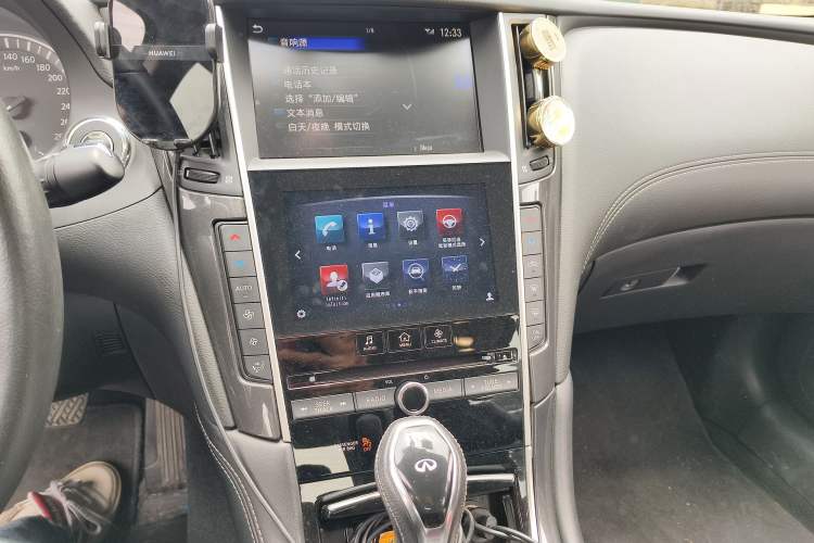 Used Infiniti Q50L 2018 2.0T Comfort Edition China VI Standard Audio And AC Panel