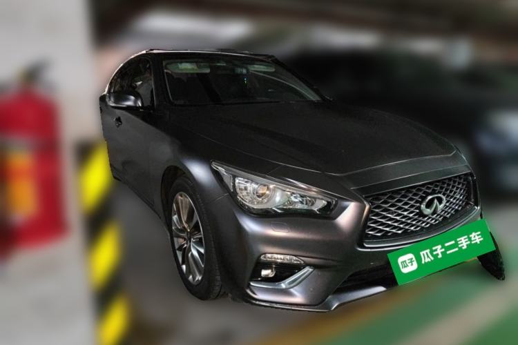Used Infiniti Q50L 2018 2.0T Enjoyment Version China V Standard Front Right 45 Deg