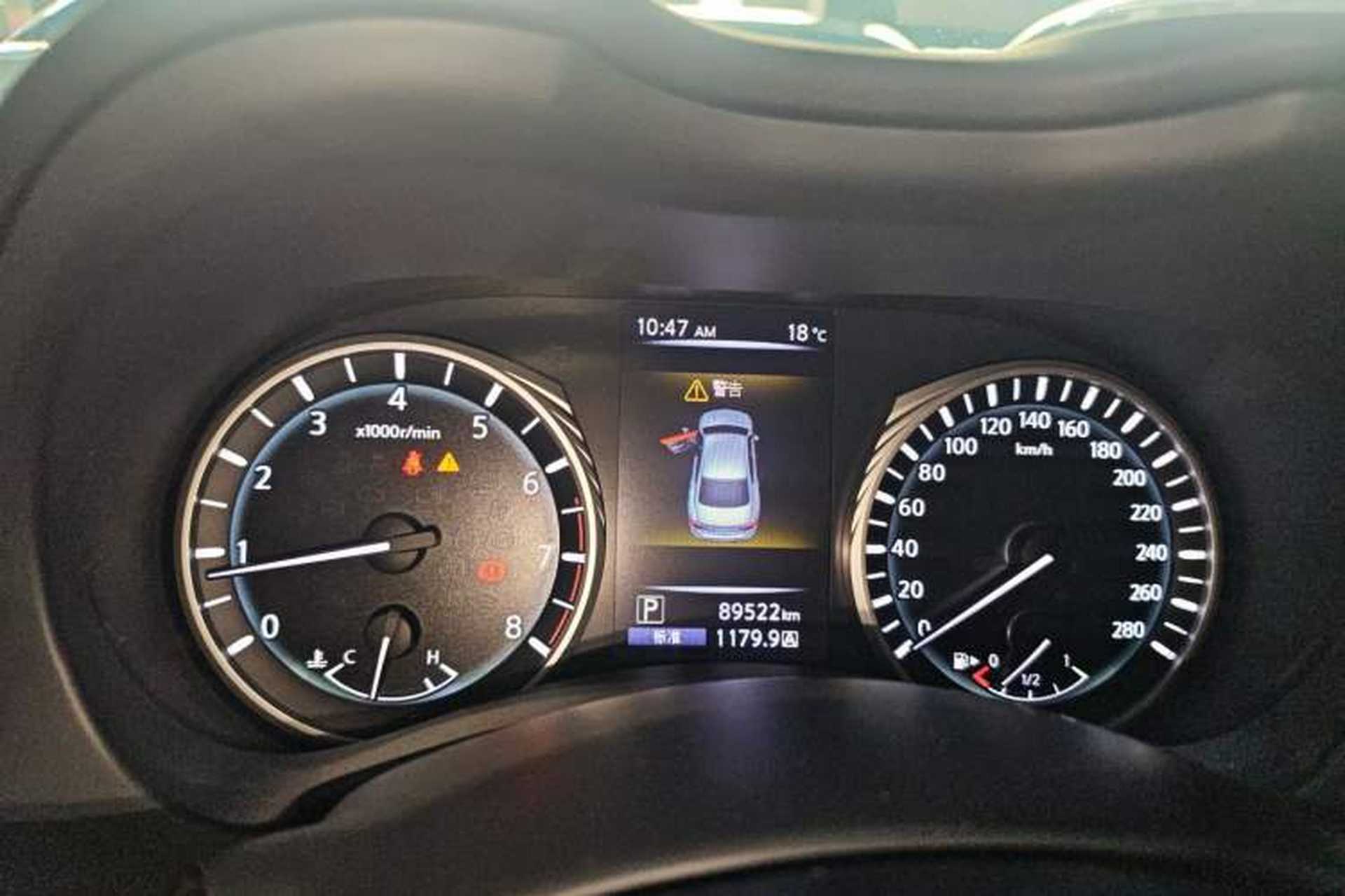 Used Infiniti Q50L 2018 2.0T Luxury Edition China V Standard Instrument Cluster