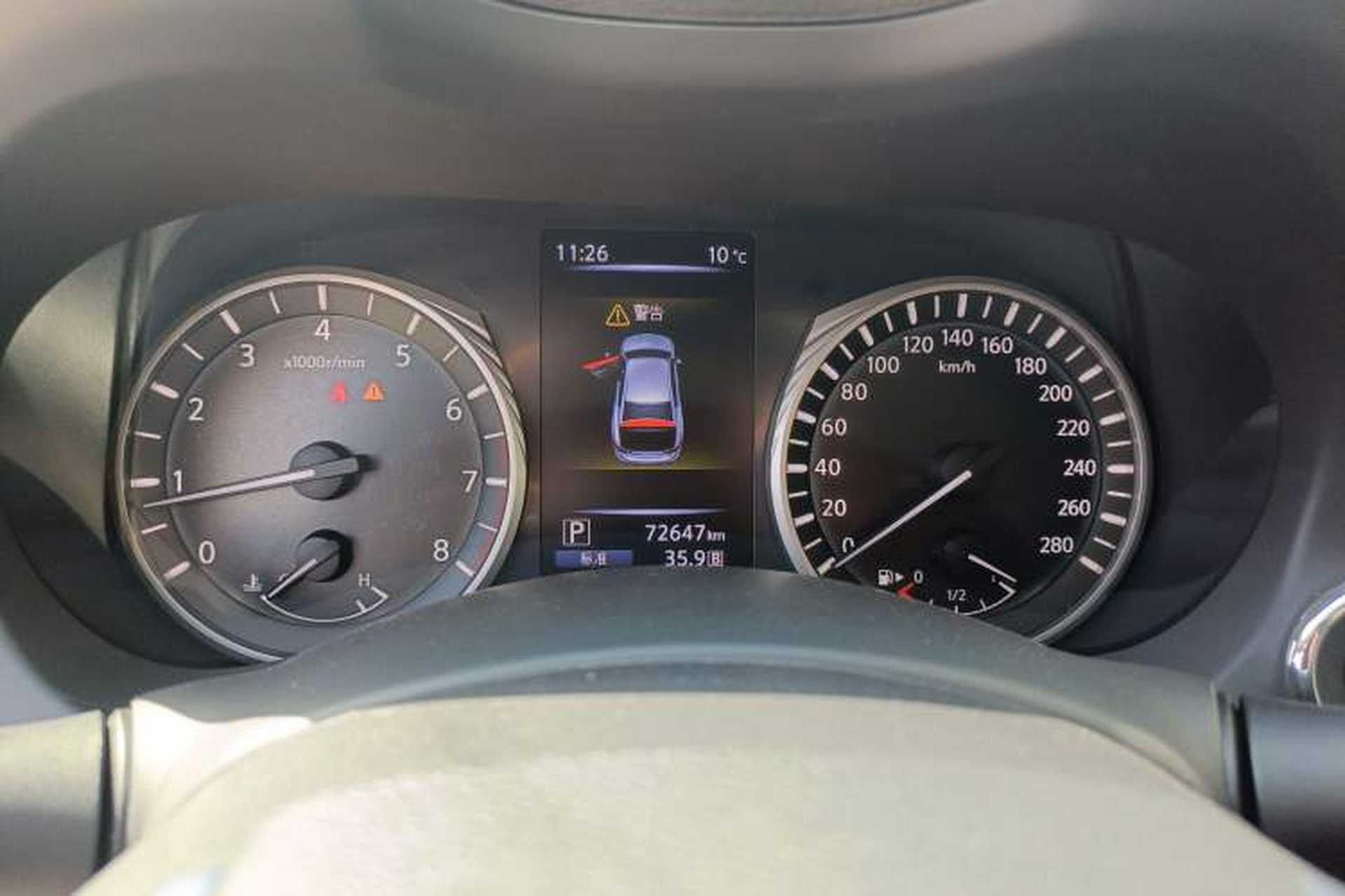 Used Infiniti Q50L 2018 2.0T Enjoyment Version China V Standard Instrument Cluster