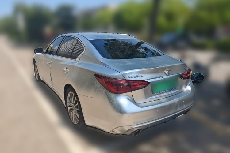 Used Infiniti Q50L 2018 2.0T Enjoyment Version China VI Standard Rear Left 45 Deg