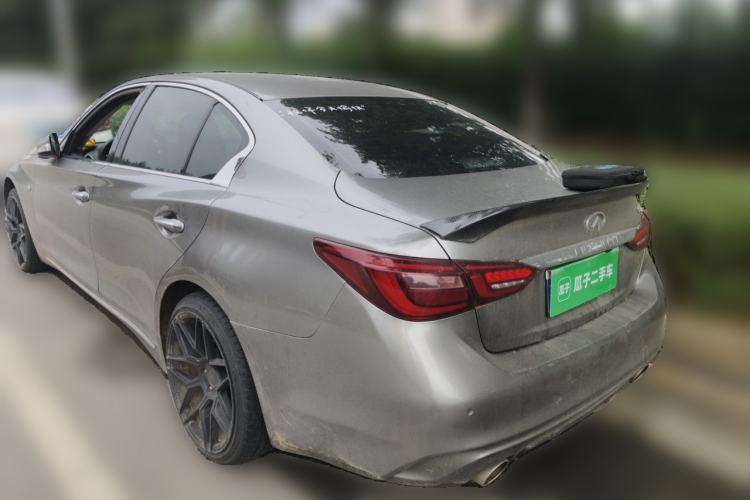 Used Infiniti Q50L 2018 2.0T Enjoyment Version China VI Standard Rear Left 45 Deg