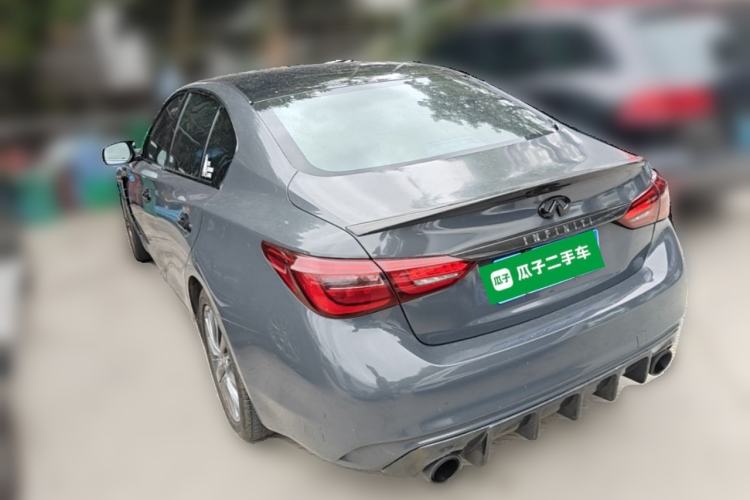 Used Infiniti Q50L 2018 2.0T Enjoyment Version China V Standard Rear Left 45 Deg