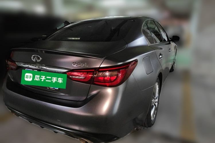 Used Infiniti Q50L 2018 2.0T Enjoyment Version China V Standard Rear Right 45 Deg