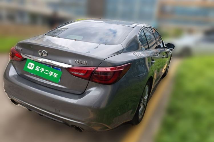 Used Infiniti Q50L 2018 2.0T Enjoyment Version China VI Standard Rear Right 45 Deg
