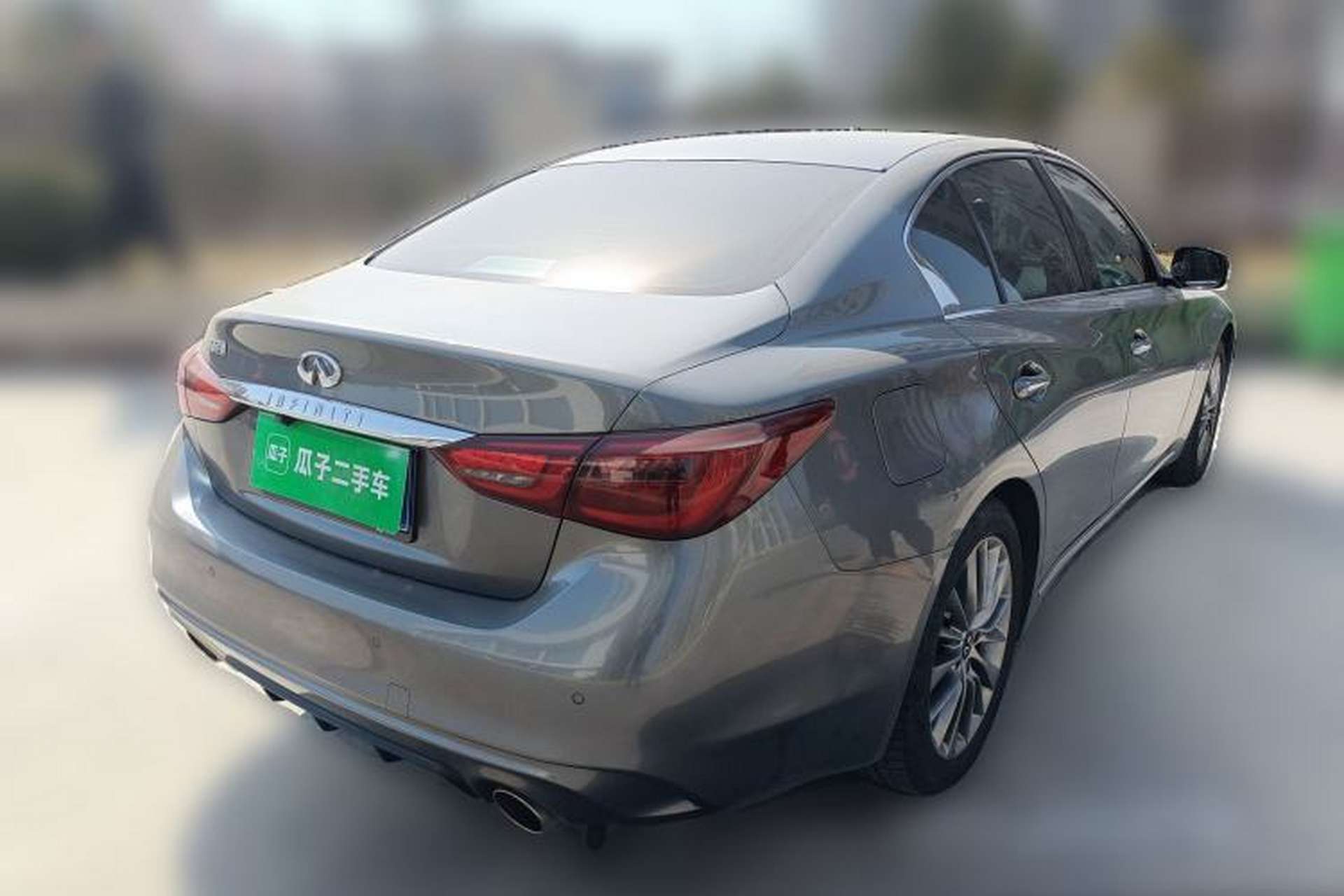 Used Infiniti Q50L 2018 2.0T Enjoyment Version China V Standard Rear Right 45 Deg