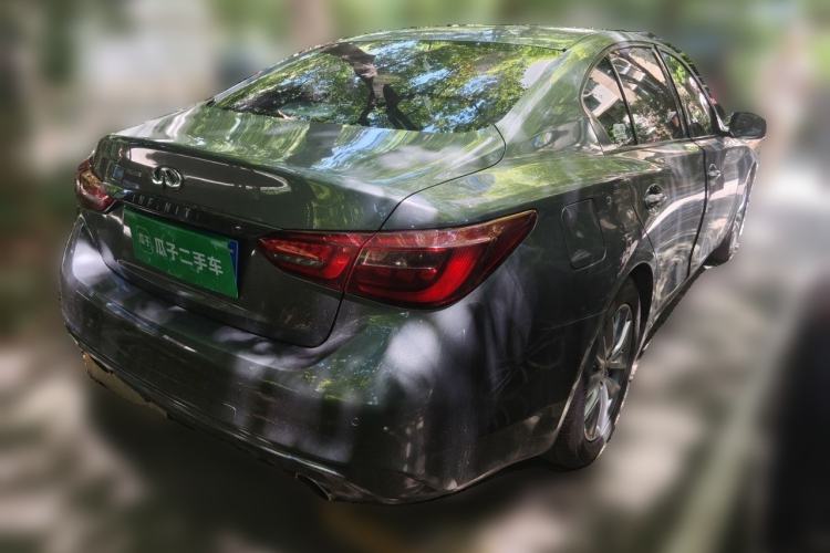 Used Infiniti Q50L 2018 2.0T Comfort Edition China V Standard Rear Right 45 Deg
