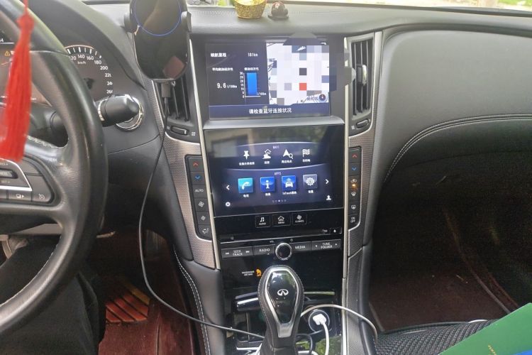 Used Infiniti Q50L 2018 2.0T Enjoyment Version China V Standard Audio And AC Panel
