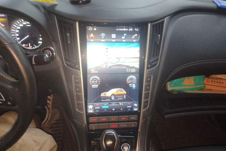 Used Infiniti Q50L 2018 2.0T Enjoyment Edition China V standard Audio And AC Panel