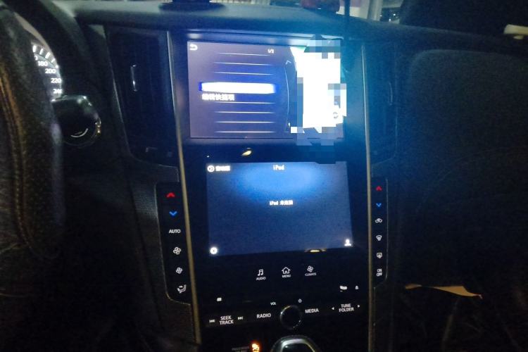 Used Infiniti Q50L 2018 2.0T Enjoyment Version China V Standard Audio And AC Panel